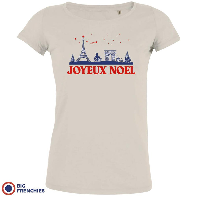 Joyeux Noël Paris Christmas Women's Organic Cotton Tee