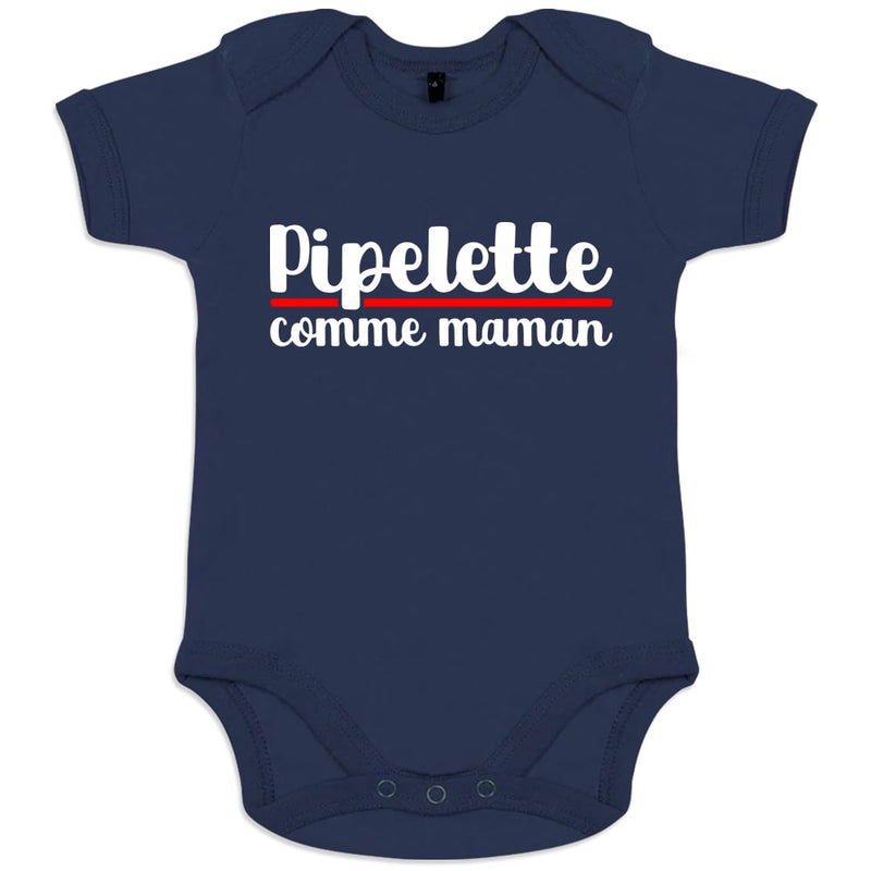 Pipelette Comme Maman Organic Cotton Baby Onesie