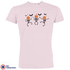 Pumpkin Skeleton Dance Halloween Men's Organic Cotton Tee