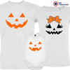 Halloween Pumpkin Matching Organic Cotton Family Set (Set of 3)