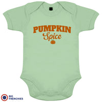 Pumpkin Spice Organic Cotton Baby Onesie