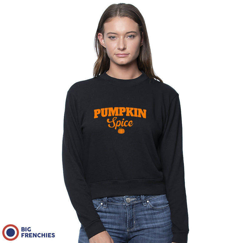 Pumpkin Spice Women's Organic Cotton RPET French Terry Crew