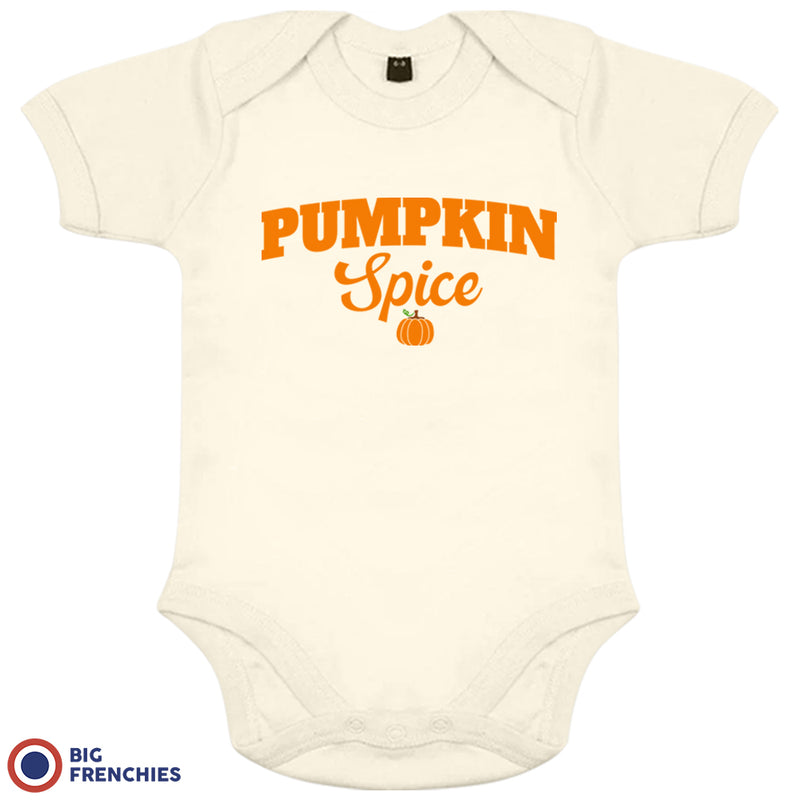 Pumpkin Spice Organic Cotton Baby Onesie