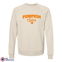 Pumpkin Spice Unisex Organic Cotton Sweatshirt