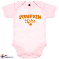 Pumpkin Spice Organic Cotton Baby Onesie