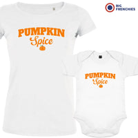 Pumpkin Spice Mom and Child Organic Cotton family Set (Set of 2)