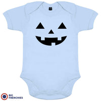 Halloween Pumpkin Organic Cotton Baby Boy Onesie