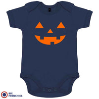 Halloween Pumpkin Organic Cotton Baby Boy Onesie