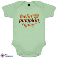 Feeling Pumpkin Spicy Organic Cotton Baby Onesie