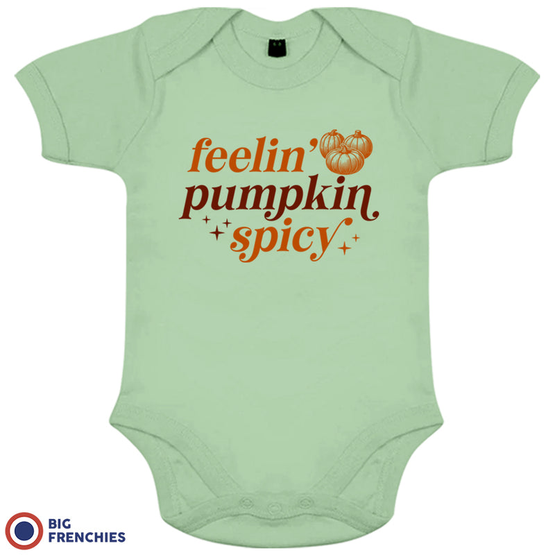 Feeling Pumpkin Spicy Organic Cotton Baby Onesie