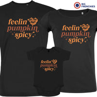 Feeling Pumpkin Spicy Matching Organic Cotton Family Set (Set of 3)