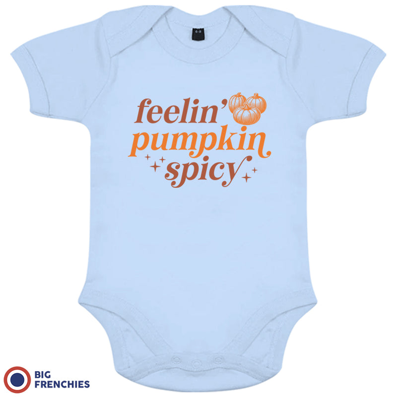 Feeling Pumpkin Spicy Organic Cotton Baby Onesie