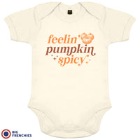 Feeling Pumpkin Spicy Organic Cotton Baby Onesie