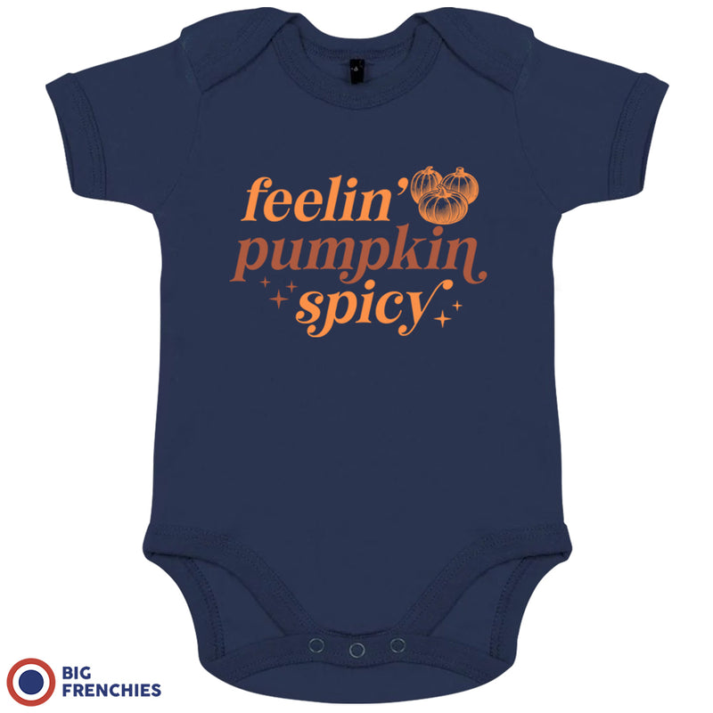 Feeling Pumpkin Spicy Organic Cotton Baby Onesie