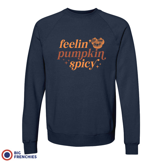 Feeling Pumpkin Spicy Unisex Organic Cotton Sweatshirt