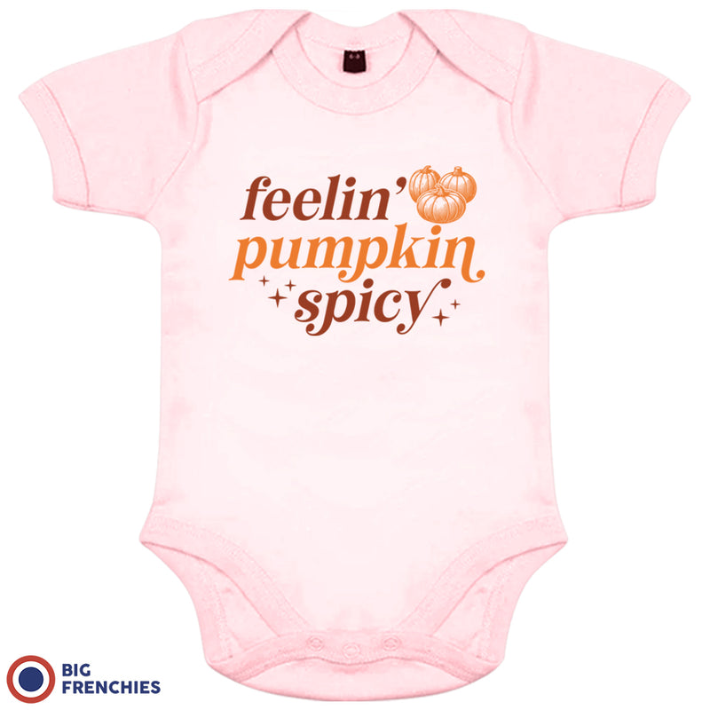 Feeling Pumpkin Spicy Organic Cotton Baby Onesie