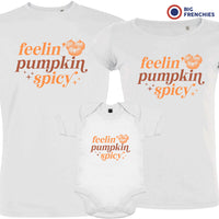 Feeling Pumpkin Spicy Matching Organic Cotton Family Set (Set of 3)