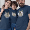 Purrris French Cat Matching Organic Cotton T-Shirts Family Set (Set of 3)