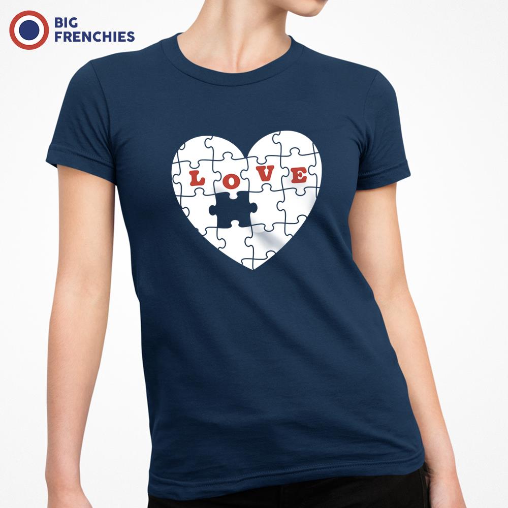 Love Puzzle Women's Organic Cotton Tee