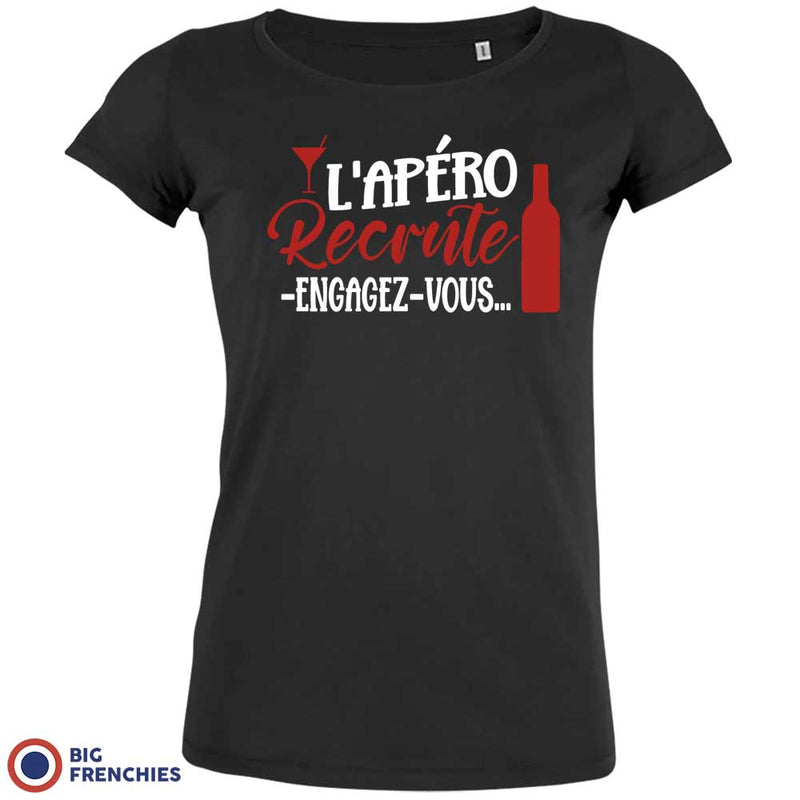 L'apéro Recrute Engagez-Vous Women's Organic Cotton Tee