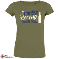 L'apéro Recrute Engagez-Vous Women's Organic Cotton Tee