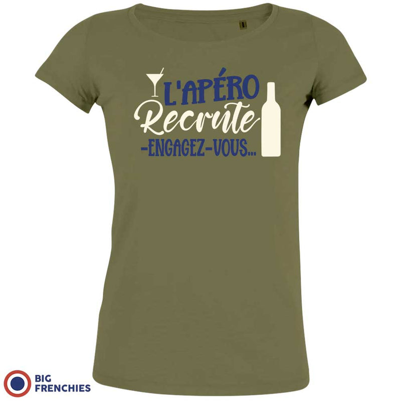 Si Tu Veux T'amuser Vin Chez Moi Women's Organic Cotton Tee