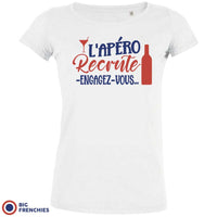 Si Tu Veux T'amuser Vin Chez Moi Women's Organic Cotton Tee