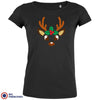 Reindeer Christmas Women's Organic Cotton Tee