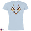 Reindeer Christmas Men's Organic Cotton Tee