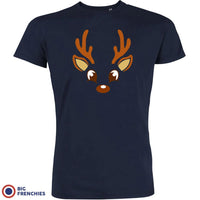 Reindeer Christmas Men's Organic Cotton Tee