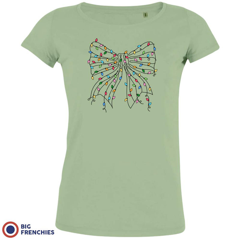 Christmas Bow Women's Organic Cotton Tee