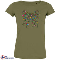 Christmas Bow Women's Organic Cotton Tee