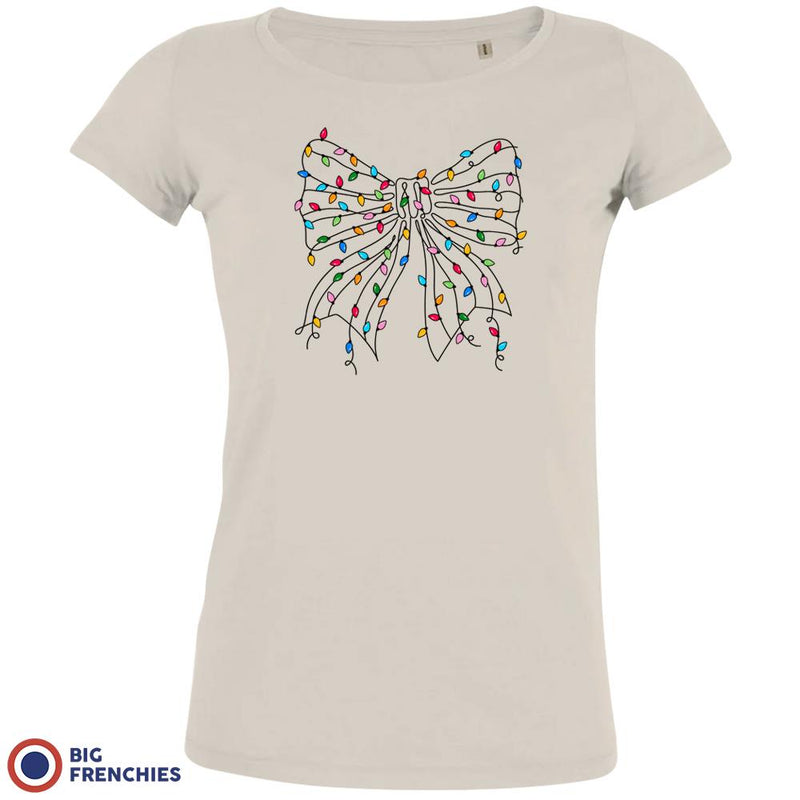 Christmas Bow Women's Organic Cotton Tee