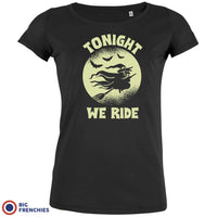 Tonight We Ride Halloween Women's Organic Cotton Tee