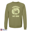 Tonight We Ride Halloween Unisex Organic Cotton Sweatshirt