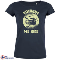 Tonight We Ride Halloween Women's Organic Cotton Tee