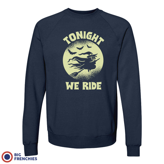 Tonight We Ride Halloween Unisex Organic Cotton Sweatshirt