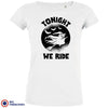 Tonight We Ride Halloween Women's Organic Cotton Tee