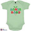 Santa Baby Christmas Organic Cotton Baby Onesie