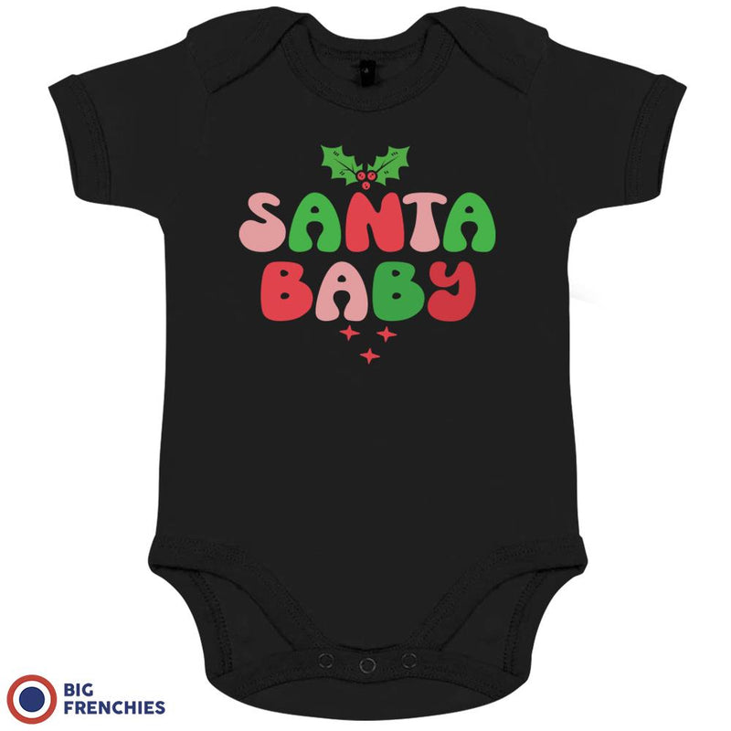 Santa Baby Christmas Organic Cotton Baby Onesie