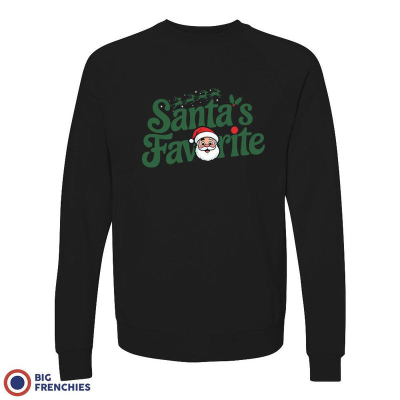 Santa's Favorite Christmas Unisex Organic Cotton Sweatshirt