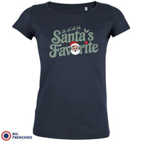 Santa's Favorite Christmas Women's Organic Cotton Tee