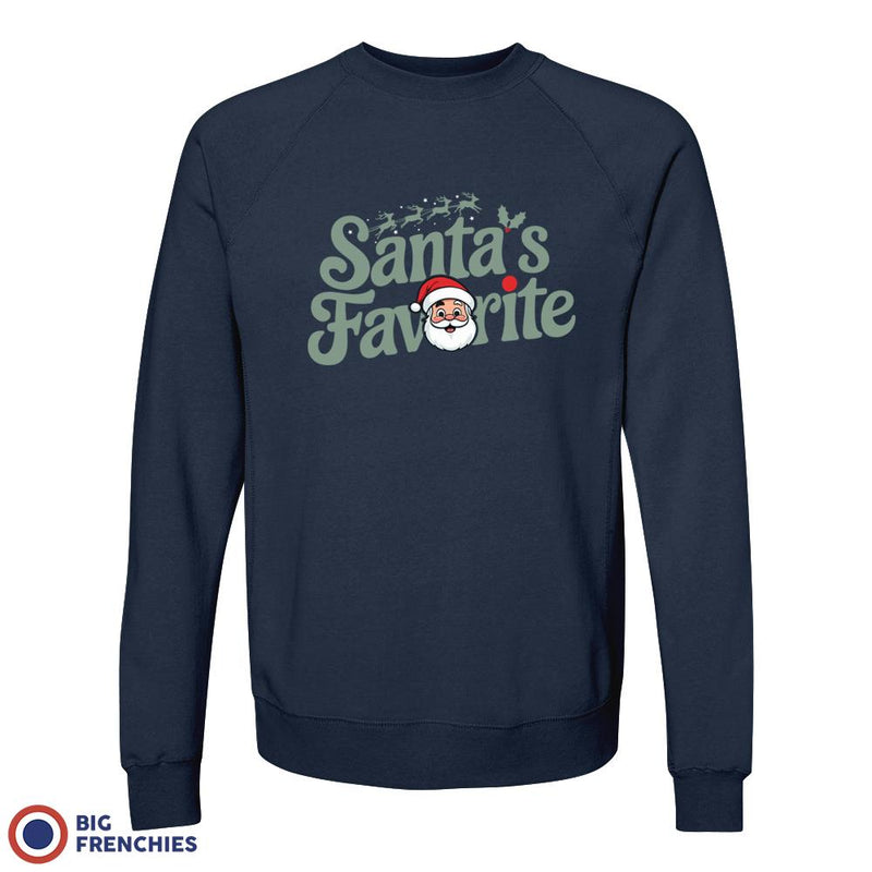 Santa's Favorite Christmas Unisex Organic Cotton Sweatshirt