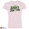 Santa's Favorite Christmas Men's Organic Cotton Tee