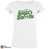 Santa's Favorite Christmas Women's Organic Cotton Tee