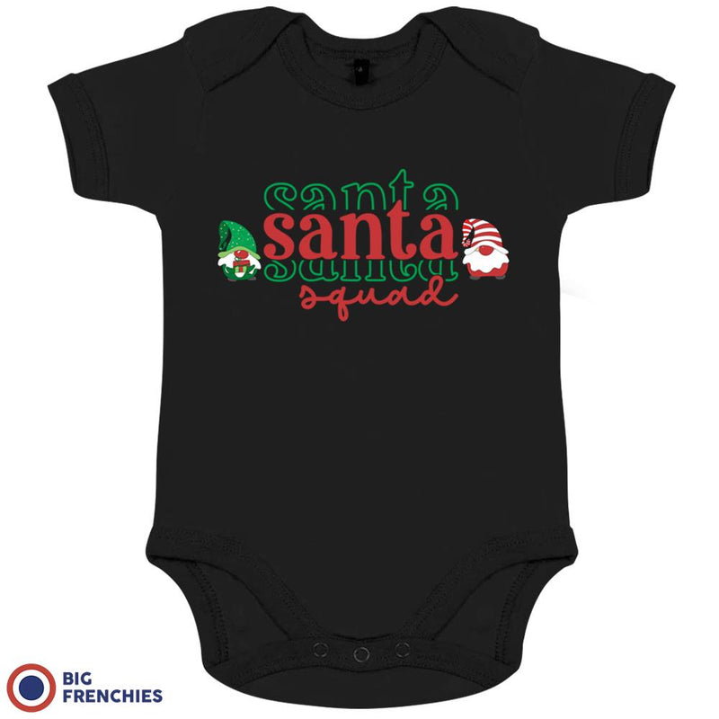 Santa Squad Christmas Organic Cotton Baby Onesie