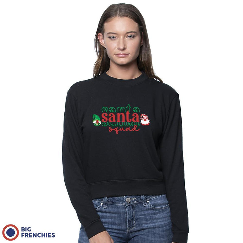 Santa Squad Christmas Women's Organic Cotton RPET French Terry Crew