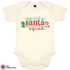 Santa Squad Christmas Organic Cotton Baby Onesie