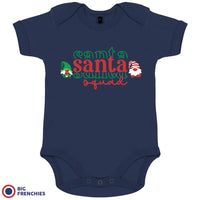 Santa Squad Christmas Organic Cotton Baby Onesie