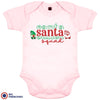 Santa Squad Christmas Organic Cotton Baby Onesie